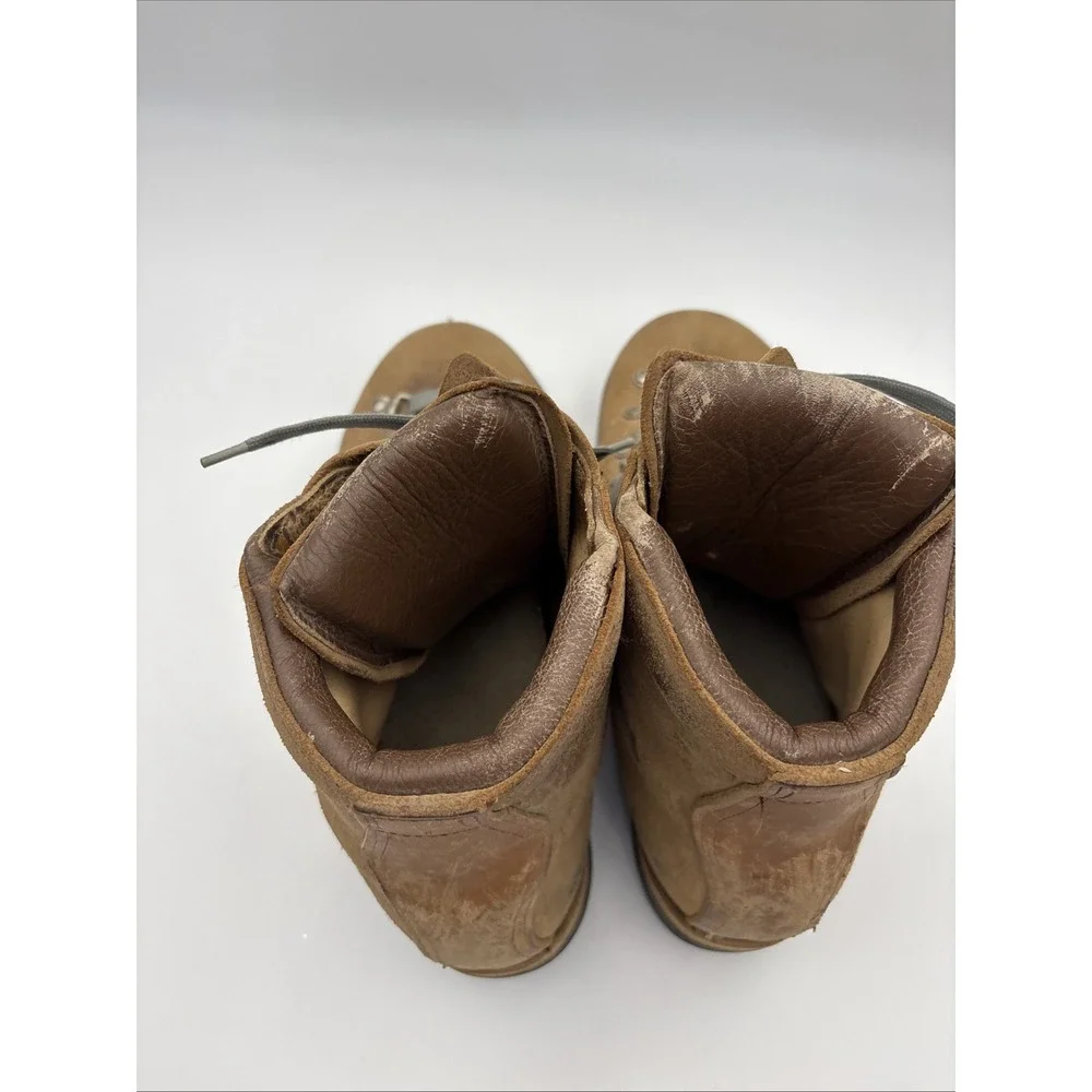 Vintage Mountaineering Hiking Boots Suede Men's Size 10 Brown